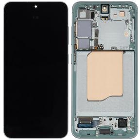 Replacement OLED Assembly With Frame Compatible For Samsung Galaxy S25 5G (US & International) (Refurbished) (Mint)