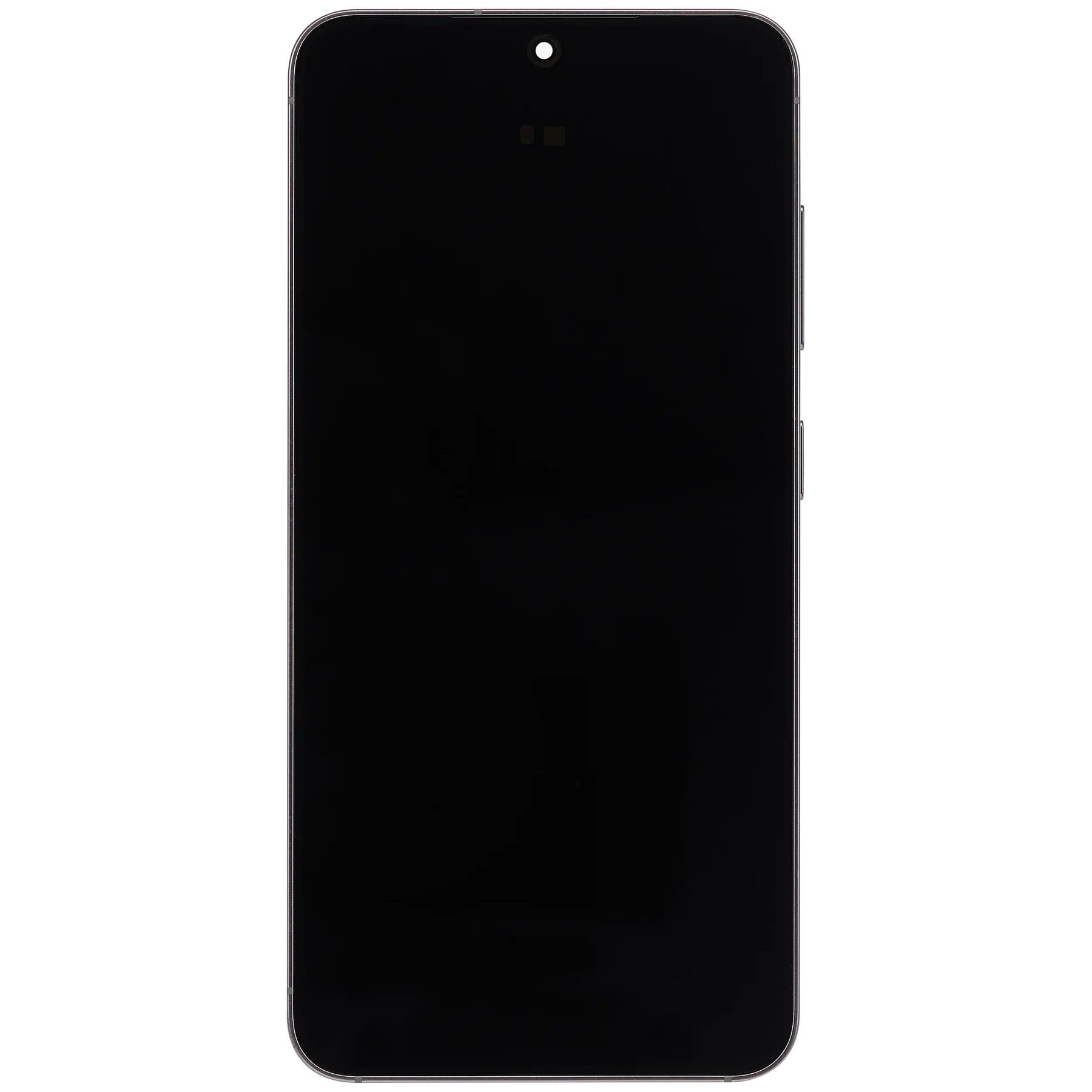 OLED Assembly With Frame Compatible For Samsung Galaxy S25 5G Replacement (US & International) (Refurbished) (Silver Shadow)