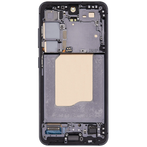 Replacement OLED Assembly With Frame Compatible For Samsung Galaxy S25 5G (US & International) (Refurbished) (Blue Black)