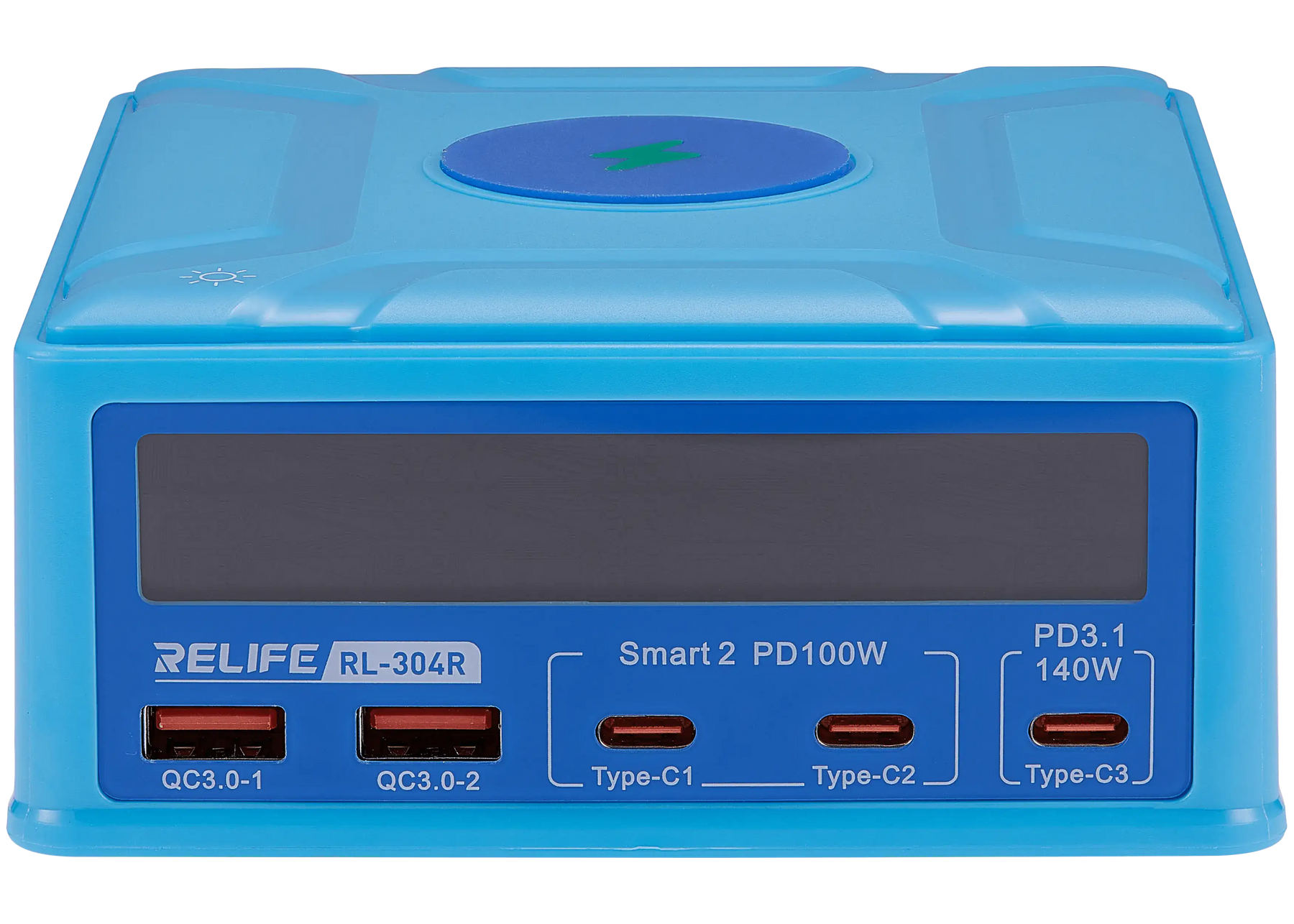 RL-304R 260W (6 in 1) GaN Multi-Port Wireless Charging Station (ReLife)