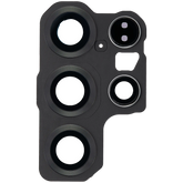 Back Camera Lens With Cover Bezel Ring Compatible For Samsung Galaxy S25 Ultra 5G (Titanium Jet Black)