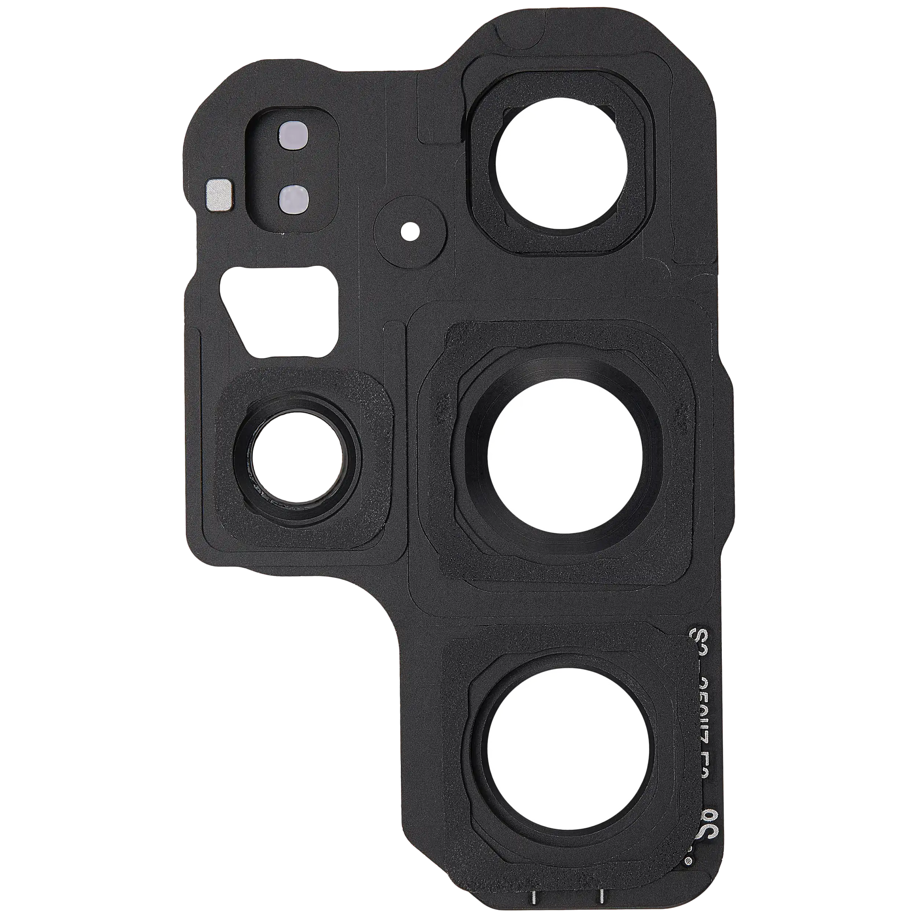 Back Camera Lens With Cover Bezel Ring Compatible For Samsung Galaxy S25 Ultra 5G (Titanium Jet Black)