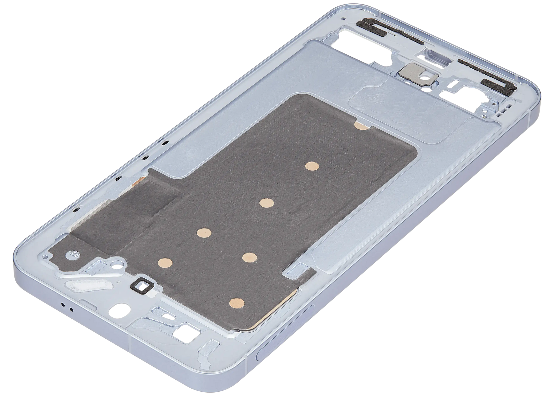 Mid-Frame Housing Compatible For Samsung Galaxy S25 Plus 5G (US & International Version) (Icy Blue)