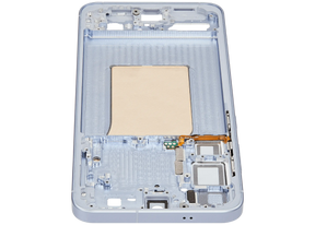 Mid-Frame Housing Compatible For Samsung Galaxy S25 Plus 5G (US & International Version) (Icy Blue)