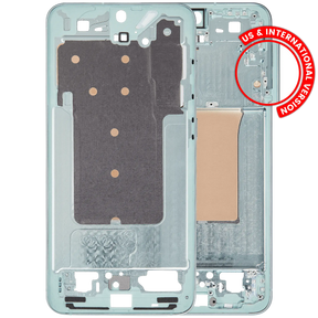 Mid-Frame Housing Compatible For Samsung Galaxy S25 Plus 5G (US & International Version) (Mint)