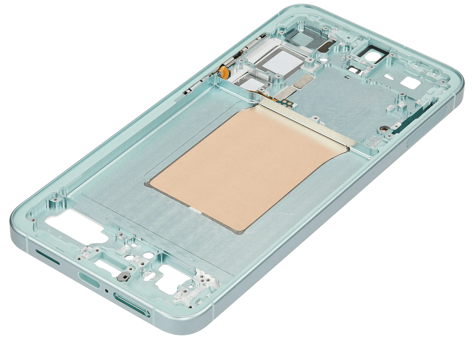 Mid-Frame Housing Compatible For Samsung Galaxy S25 Plus 5G (US & International Version) (Mint)