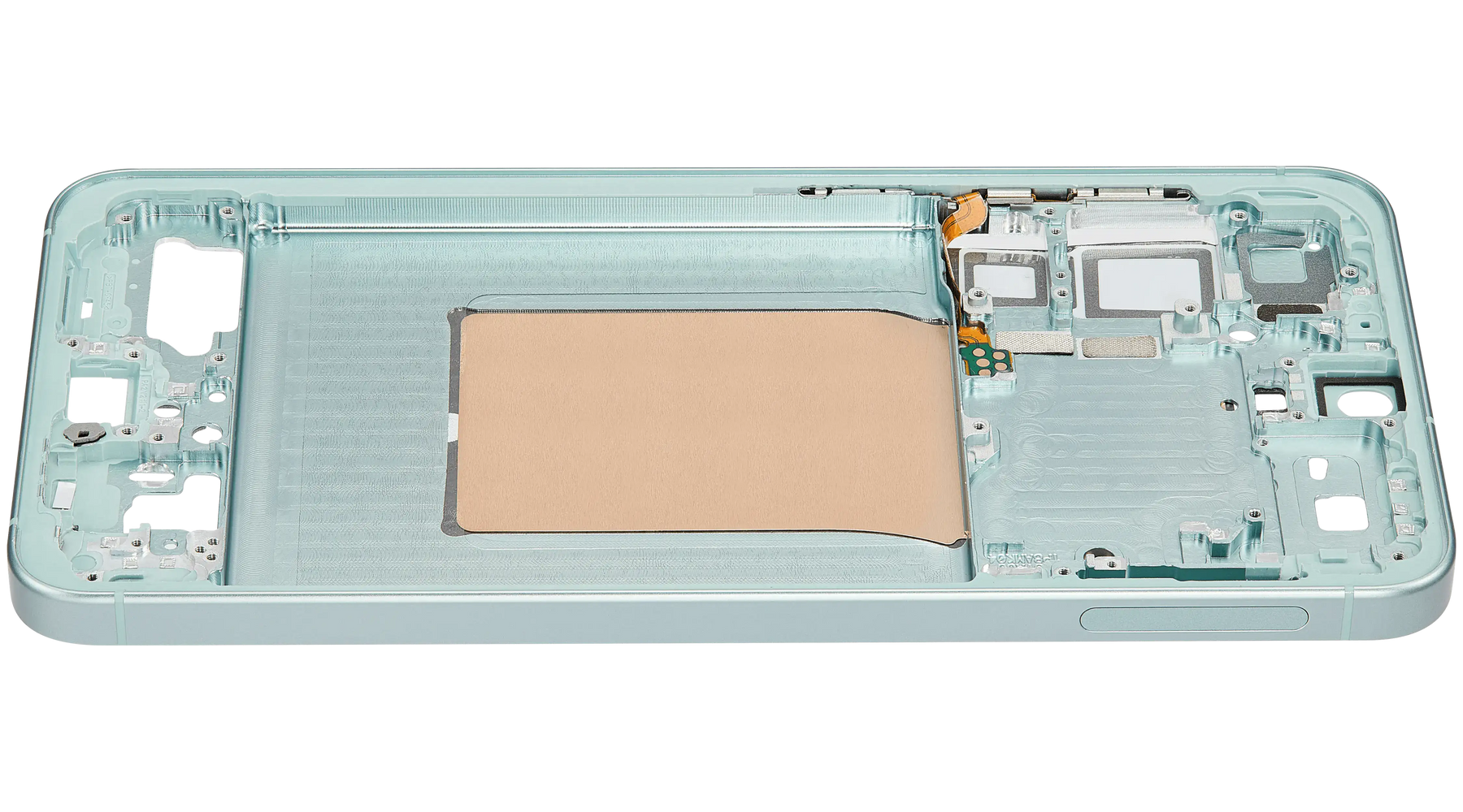 Mid-Frame Housing Compatible For Samsung Galaxy S25 Plus 5G (US & International Version) (Mint)