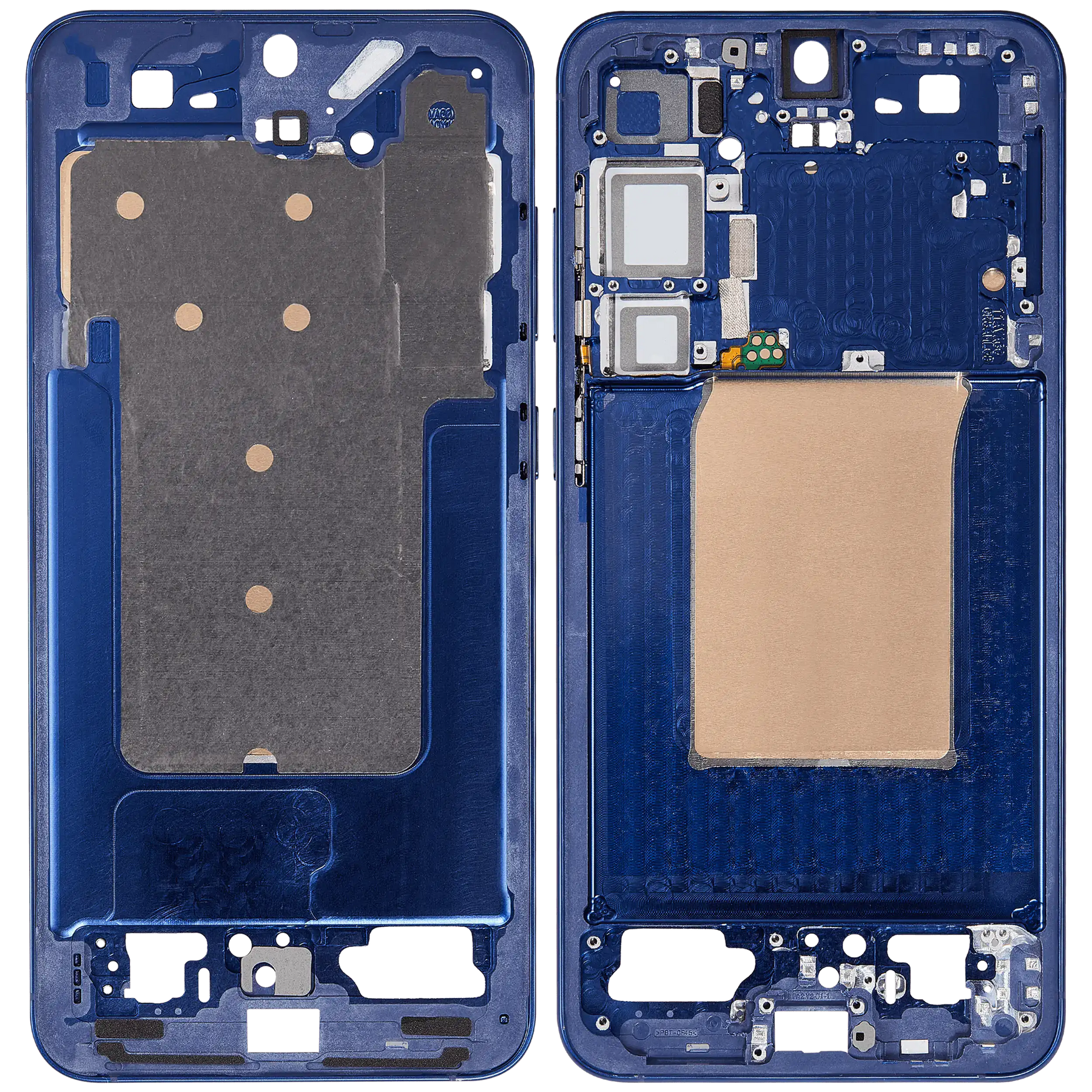 Mid-Frame Housing Compatible For Samsung Galaxy S25 Plus 5G (US & International Version) (Navy)