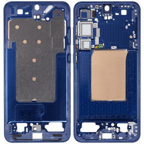 Mid-Frame Housing Compatible For Samsung Galaxy S25 Plus 5G (US & International Version) (Navy)