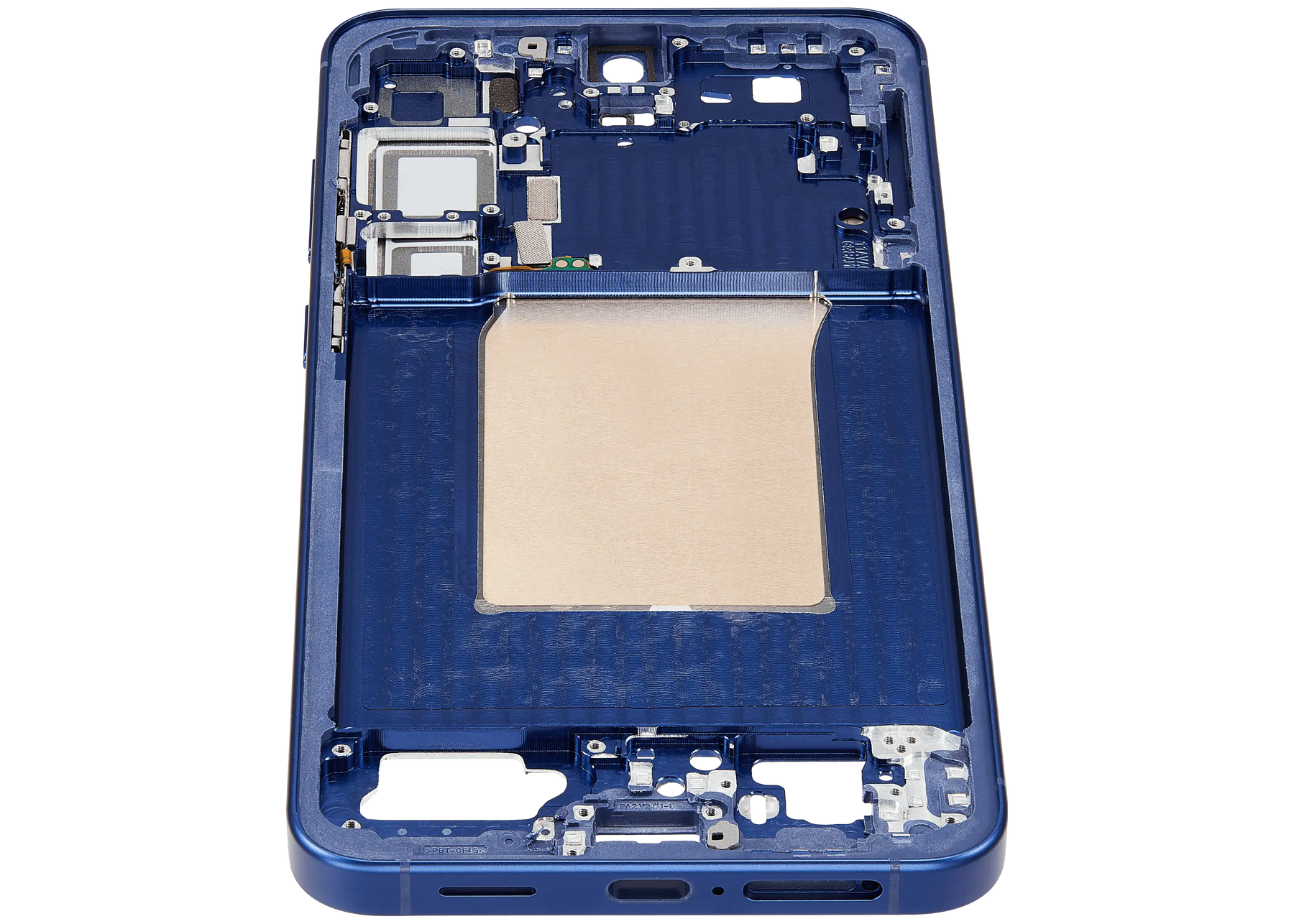 Mid-Frame Housing Compatible For Samsung Galaxy S25 Plus 5G (US & International Version) (Navy)