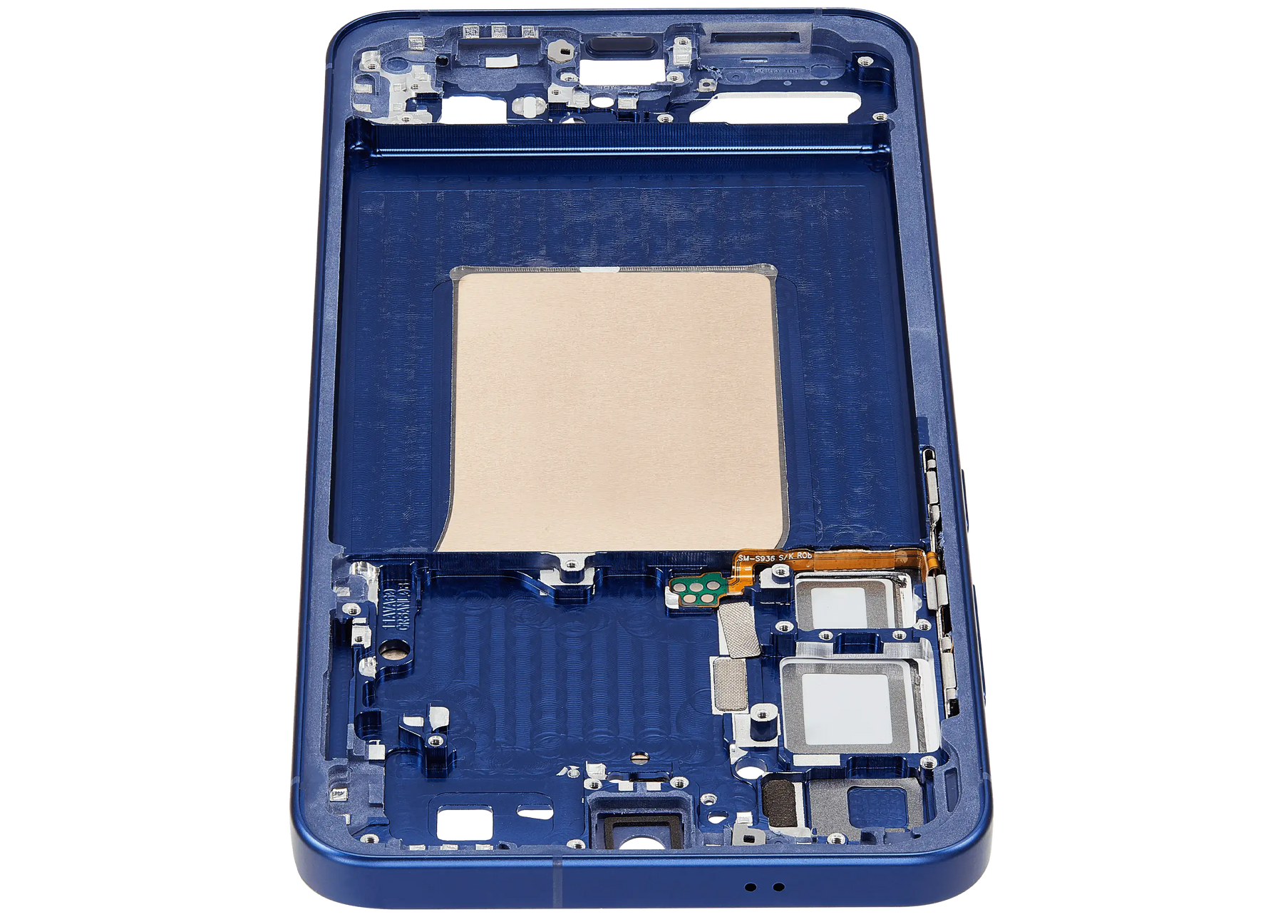 Mid-Frame Housing Compatible For Samsung Galaxy S25 Plus 5G (US & International Version) (Navy)