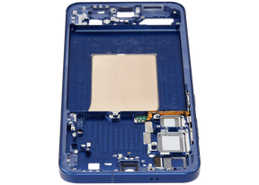 Mid-Frame Housing Compatible For Samsung Galaxy S25 Plus 5G (US & International Version) (Navy)