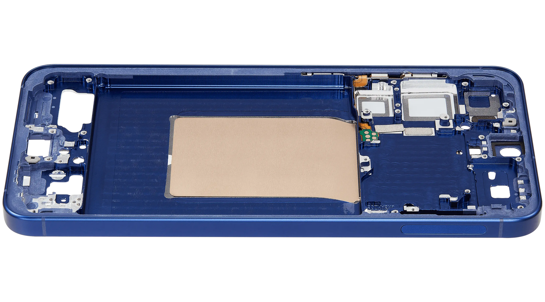 Mid-Frame Housing Compatible For Samsung Galaxy S25 Plus 5G (US & International Version) (Navy)