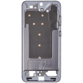 Mid-Frame Housing Compatible For Samsung Galaxy S25 Plus 5G (US & International Version) (Silver Shadow)