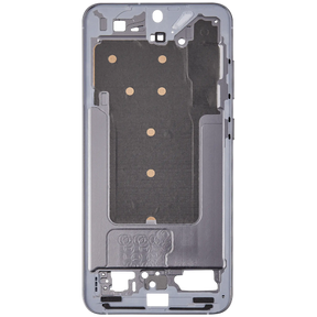 Mid-Frame Housing Compatible For Samsung Galaxy S25 Plus 5G (US & International Version) (Silver Shadow)