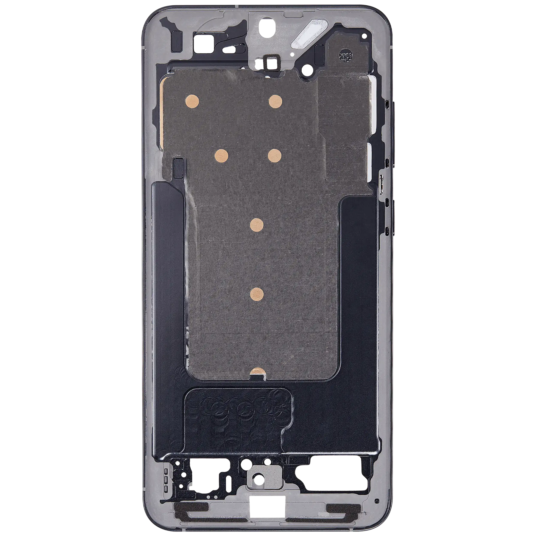 Mid-Frame Housing Compatible For Samsung Galaxy S25 Plus 5G (US & International Version) (Blue Black)