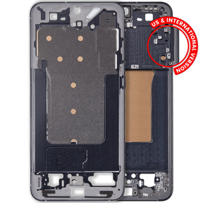 Mid-Frame Housing Compatible For Samsung Galaxy S25 Plus 5G (US & International Version) (Blue Black)