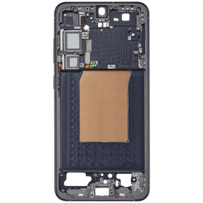 Mid-Frame Housing Compatible For Samsung Galaxy S25 Plus 5G (US & International Version) (Blue Black)