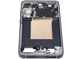 Mid-Frame Housing Compatible For Samsung Galaxy S25 Plus 5G (US & International Version) (Blue Black)