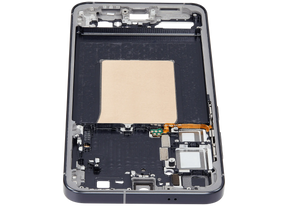 Mid-Frame Housing Compatible For Samsung Galaxy S25 Plus 5G (US & International Version) (Blue Black)