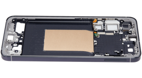 Mid-Frame Housing Compatible For Samsung Galaxy S25 Plus 5G (US & International Version) (Blue Black)