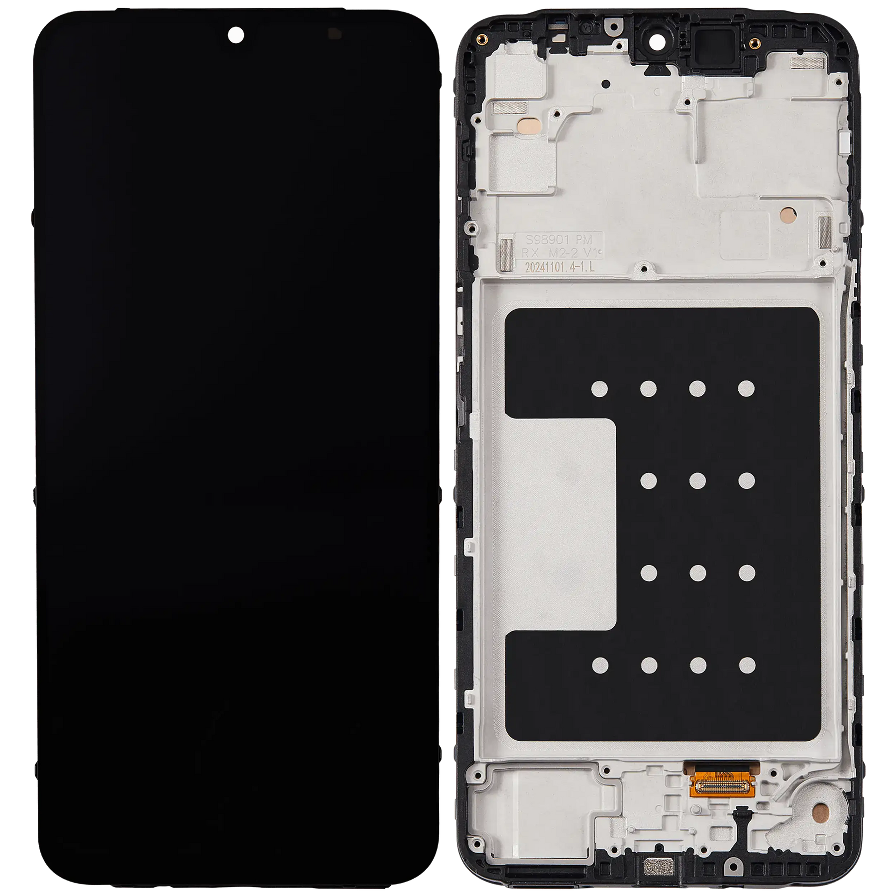 OLED Assembly With Frame Compatible For Samsung Galaxy A16 5G (A166P / 2024) (Refurbished) (All Colors)