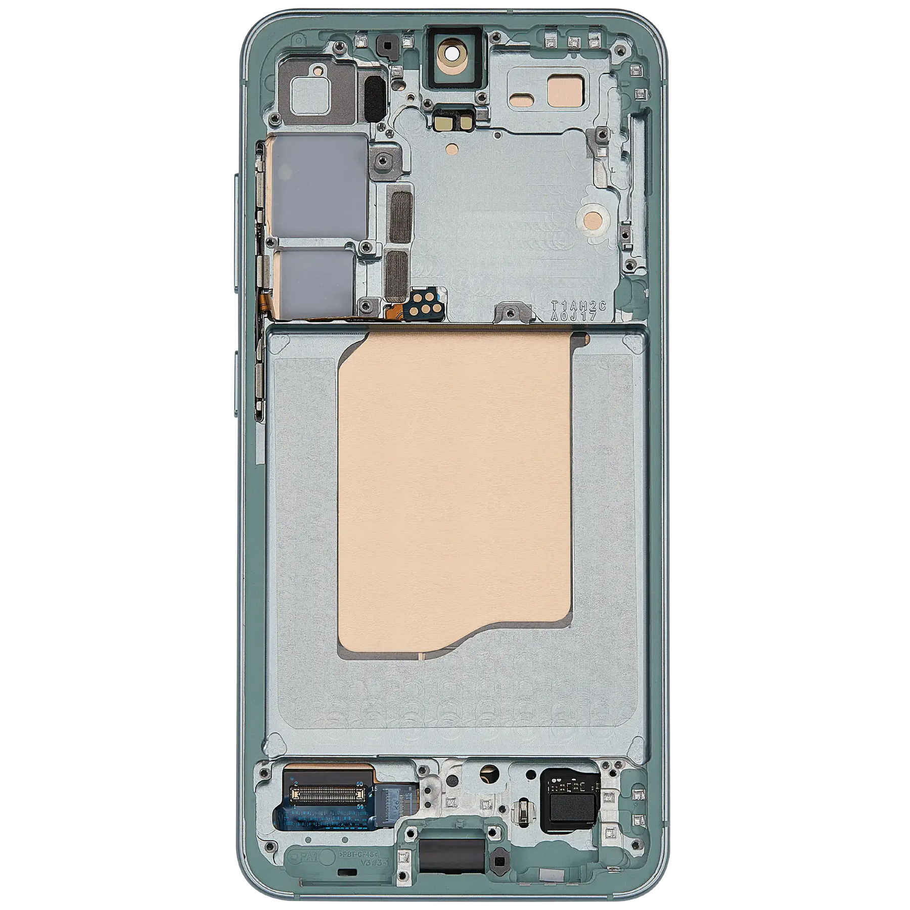 Replacement OLED Assembly With Frame Compatible For Samsung Galaxy S25 5G by Macfactory.in (US & International) (Service Pack) (Mint)