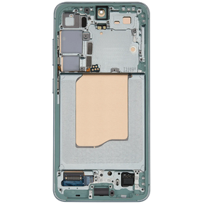 Replacement OLED Assembly With Frame Compatible For Samsung Galaxy S25 5G by Macfactory.in (US & International) (Service Pack) (Mint)