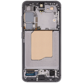 Replacement OLED Assembly With Frame Compatible For Samsung Galaxy S25 5G (US & International) (Service Pack) (Blue Black)