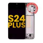 OLED Assembly With Frame Compatible For Samsung Galaxy S24 Plus 5G (US & International Version) (Refurbished) (Jade Green)