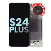 OLED Assembly With Frame Compatible For Samsung Galaxy S24 Plus 5G (US & International Version) (Service Pack) (Jade Green)