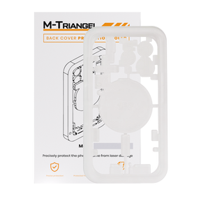 Laser Machine Protection Mold Compatible For iPhone 15 Pro (M-Triangel)