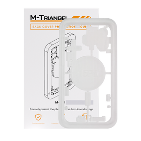 Laser Machine Protection Mold Compatible For iPhone 15 Pro Max (M-Triangel)