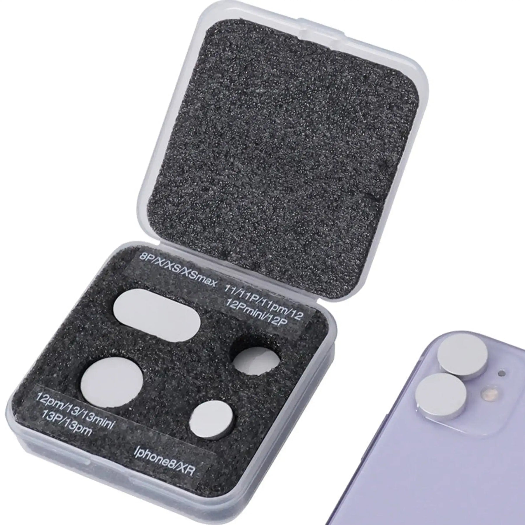 Back Camera Cover Laser Protection For iPhone 8 - 14 Series (M-Triangel)