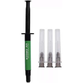 PCB UV Green Curable Solder Mask With 3pcs 6mm Super Thin Needles (2UUL)