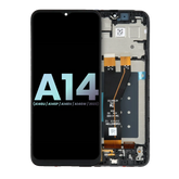LCD Assembly With Frame Compatible For Samsung Galaxy A14 5G (A146U / A146P / A146V / A146W / 2023) (US Version) (Service Pack) (All Colors)