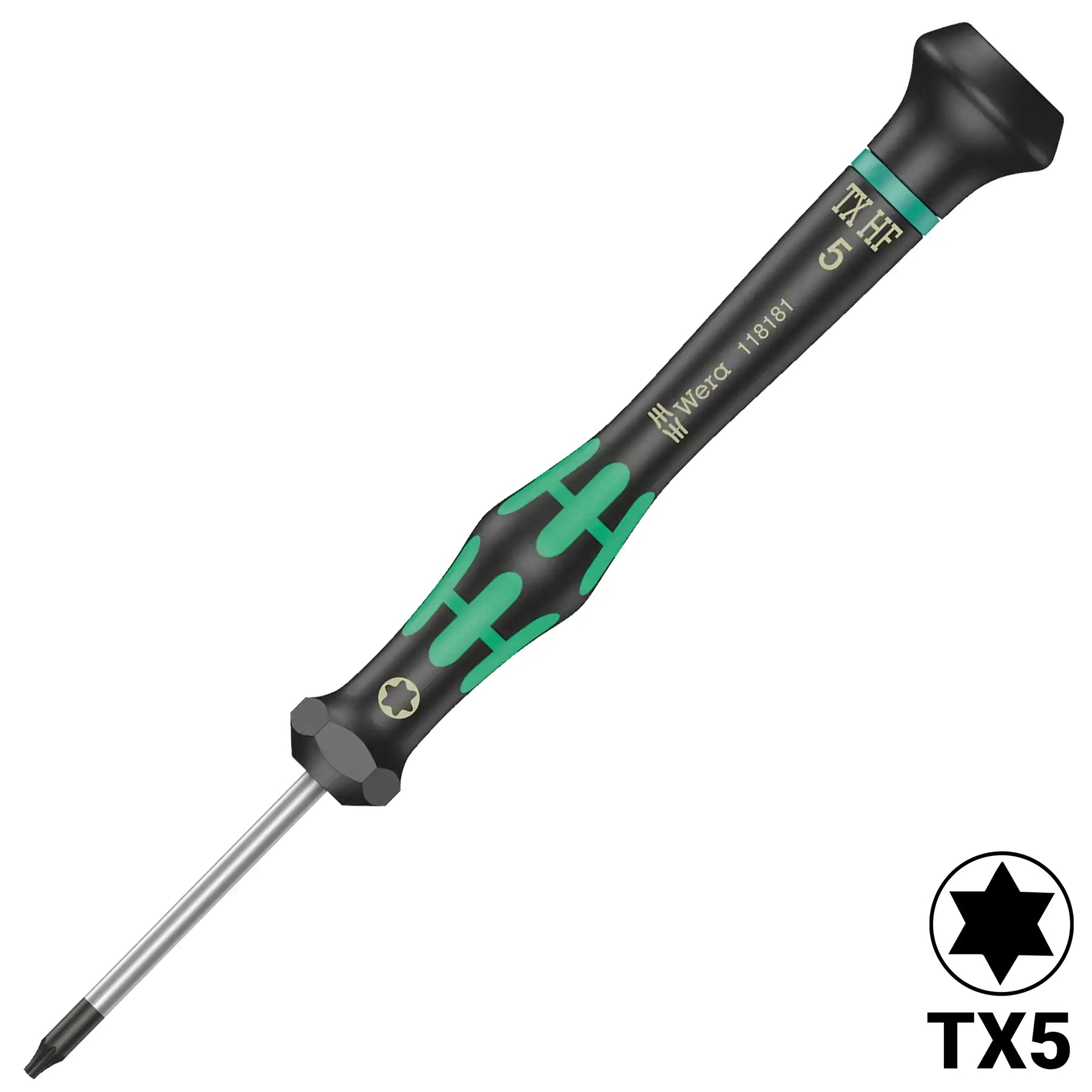 Kraftform Precision Torx screwdriver With Screw Hold Function TX5 X 40 MM (2067) (Wera)