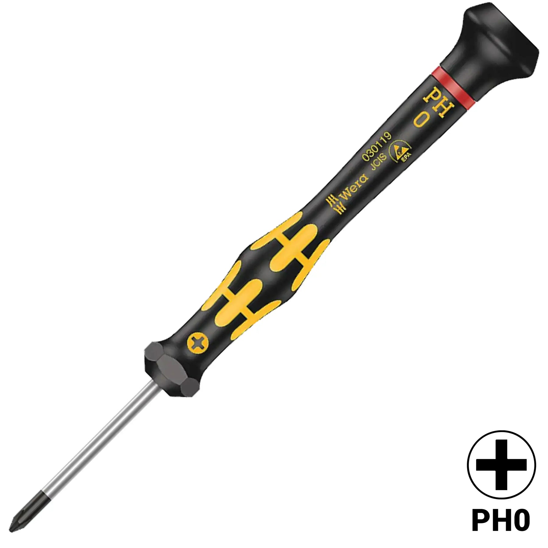 Kraftform Micro ESD Phillips screwdriver PH 0 X 40 MM (1550) (Wera)