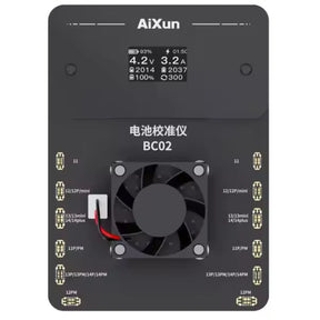 BC02 Battery Calibrator Dual Channel Battery Health Calibration Compatible For iPhone 11-14 Series (Aixun)
