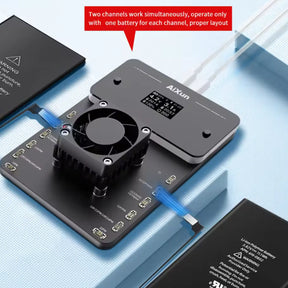 BC02 Battery Calibrator Dual Channel Battery Health Calibration Compatible For iPhone 11-14 Series (Aixun)