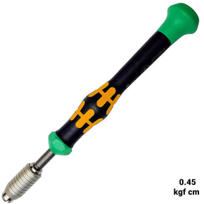 Wera Torque Screwdriver Micro ESD Kit (0.45 kgf cm) (Green) (OEM Service Tools)