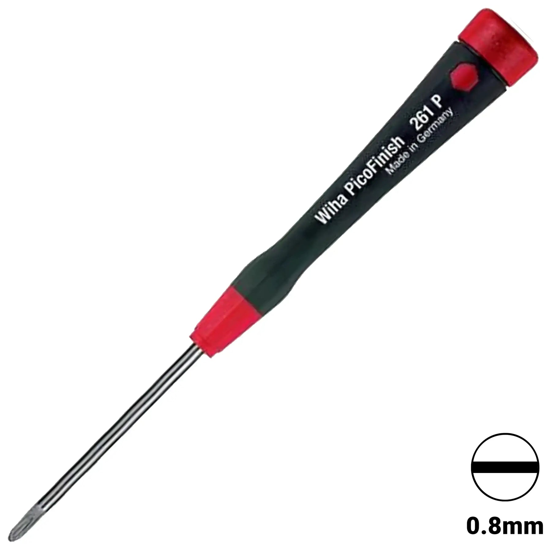 PicoFinish Slotted Screwdriver 0.8mm x 40mm (26050) (Wiha)