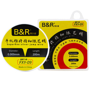 0.009mm*200m B&R Superfine Silver Jumper Wire