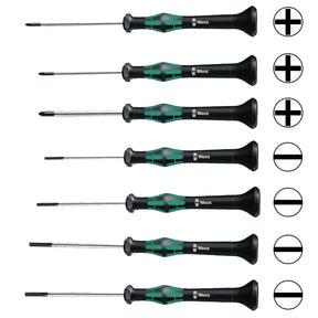 Kraftform Micro Precision Screwdriver Set (7 Piece) (2035 / 2050) (Wera)