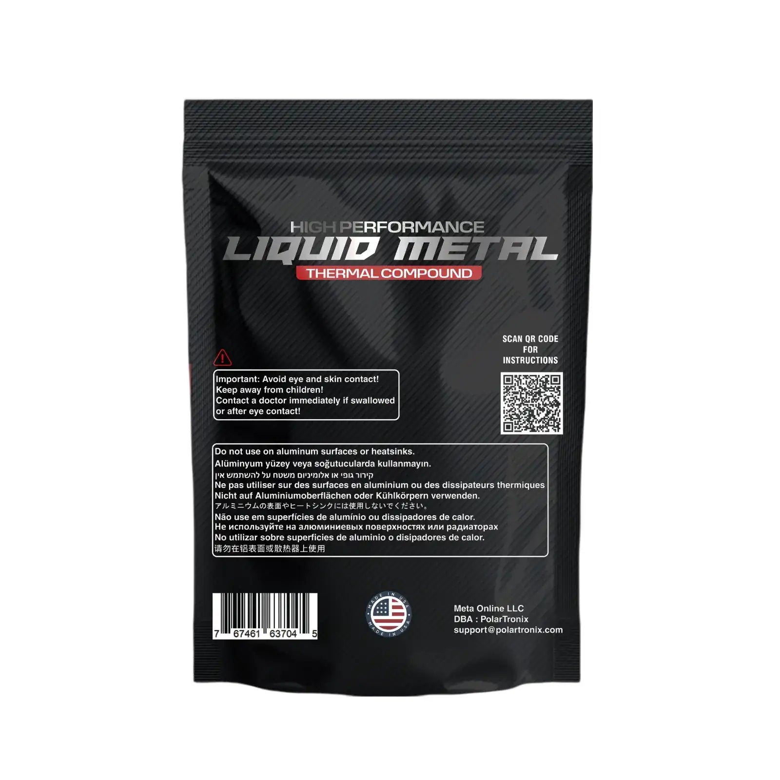 Liquid Metal Thermal Paste for PS5 / PC / GPU 1.5G 130W/mK (Meta Online)