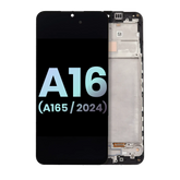 OLED Assembly With Frame Compatible For Samsung Galaxy A16 4G (A165 / 2024) (Service Pack) (All Colors)