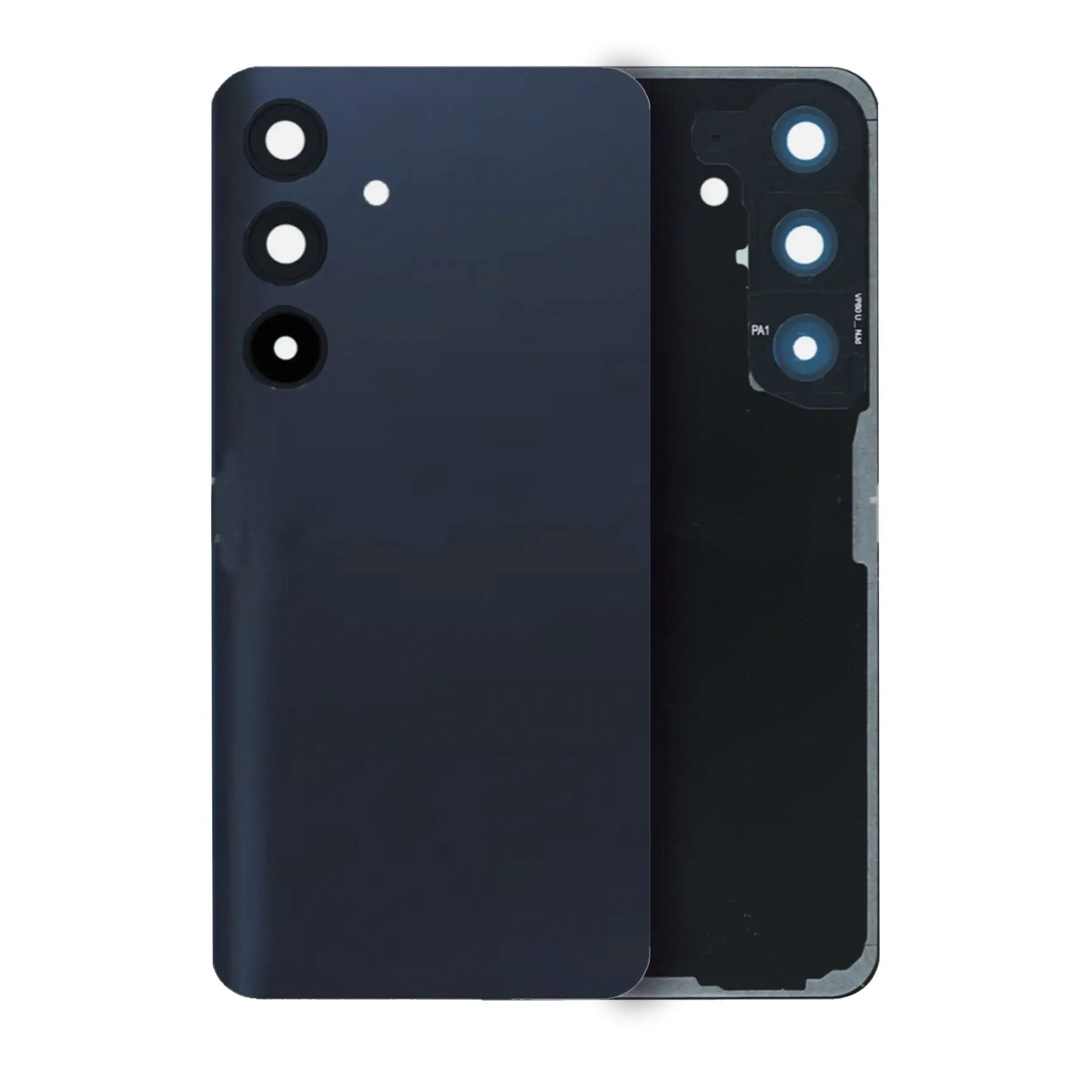 Back Cover Glass With Camera Lens Compatible For Samsung Galaxy S25 Plus 5G (Service Pack) (Navy)