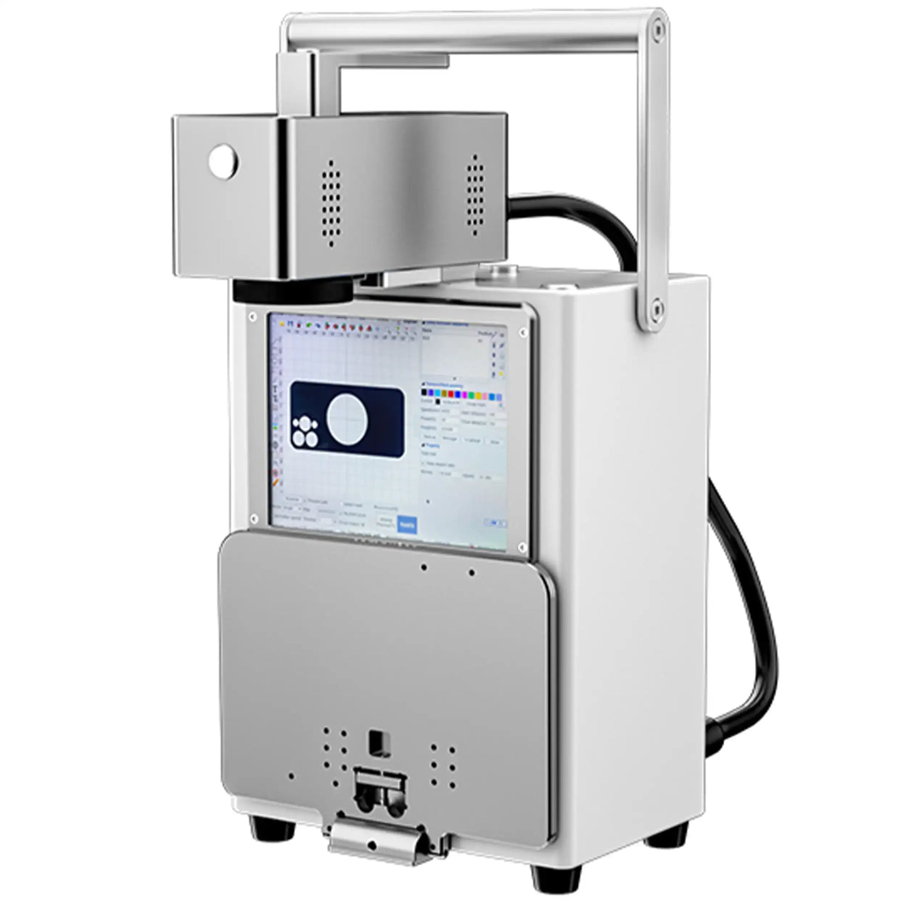 Back Glass Removal & Engraving Laser Machine (TBK-958N)