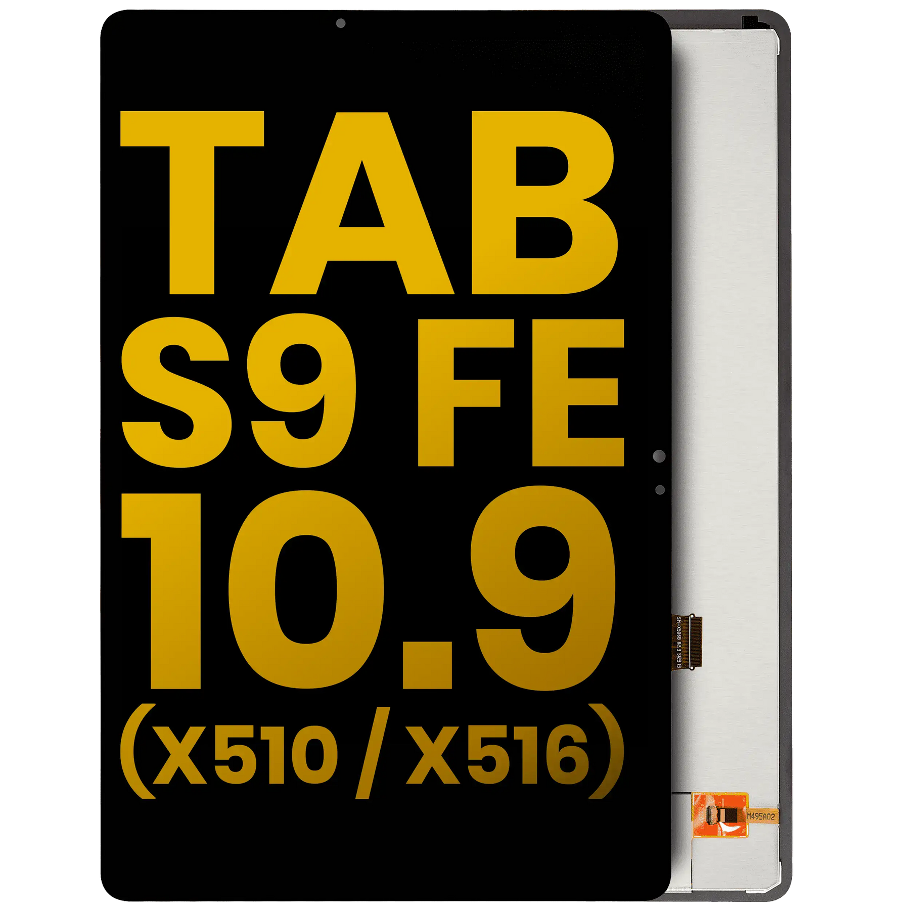 LCD Assembly Without Frame Compatible For Samsung Galaxy Tab S9 FE 10.9" (X510 / X516 ) (2023) (Refurbished) (Black)