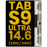 OLED Assembly Without Frame Compatible For Samsung Galaxy Tab S9 Ultra 14.6" (X910 / X916) (2023) (Refurbished) (All Colors)